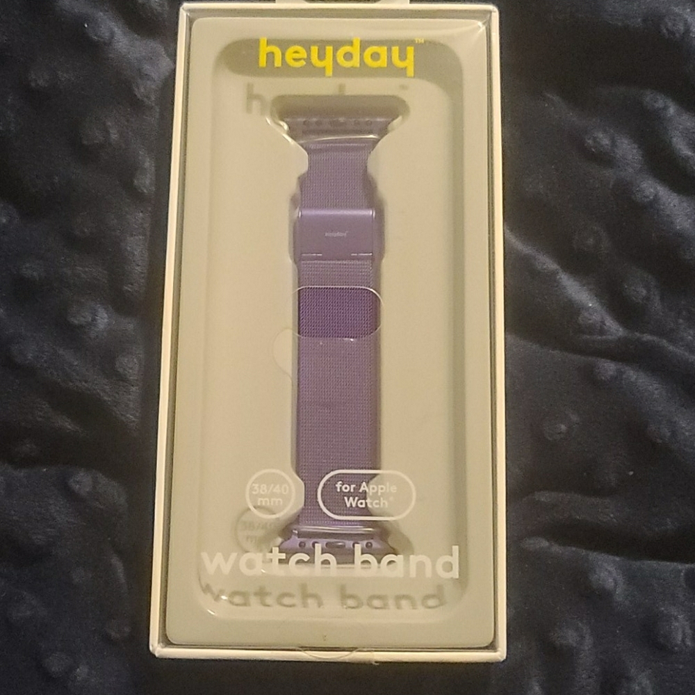 heyday-Apple Watch Metal Mesh - Metallic Purple 38